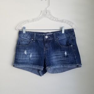 RSQ Distressed Denim Malibu Shorts (J03)